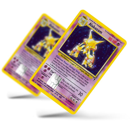 Flex Designs Credit Card Pokemon Alakazam Card Full Skins - Anime Pokemon Credit Card & Debit Card Skin