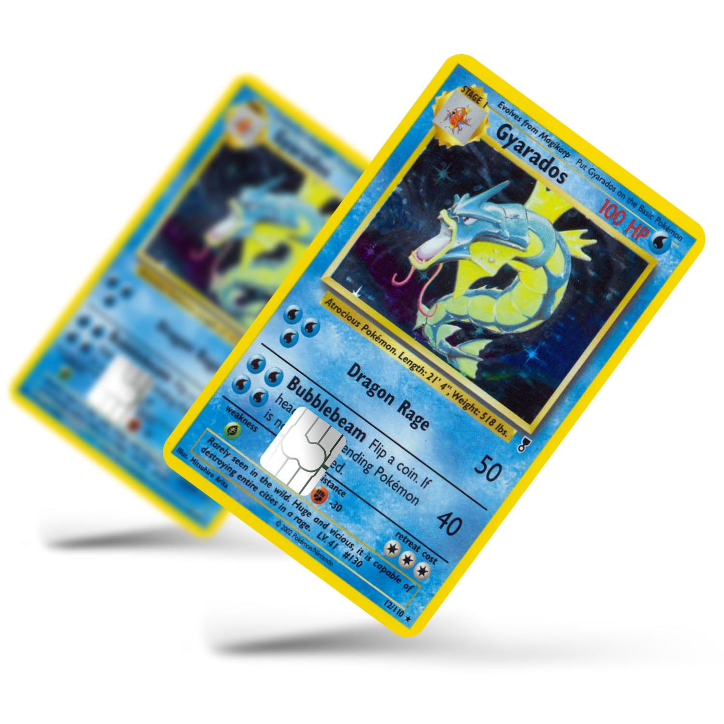 Flex Designs Credit Card Pokemon Gyarados Card Full Skins - Anime Pokemon Credit Card & Debit Card Skin