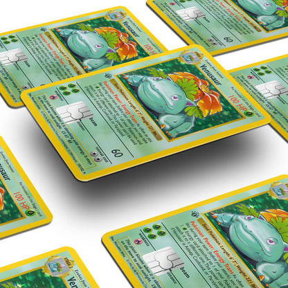 Flex Designs Credit Card Pokemon Venusaur Card Window Skins - Anime Pokemon Credit Card & Debit Card Skin