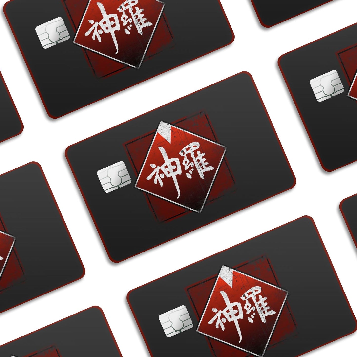 Flex Designs Credit Card Final Fantasy Shinra Logo Window Skins - Anime Final Fantasy Credit Card & Debit Card Skin