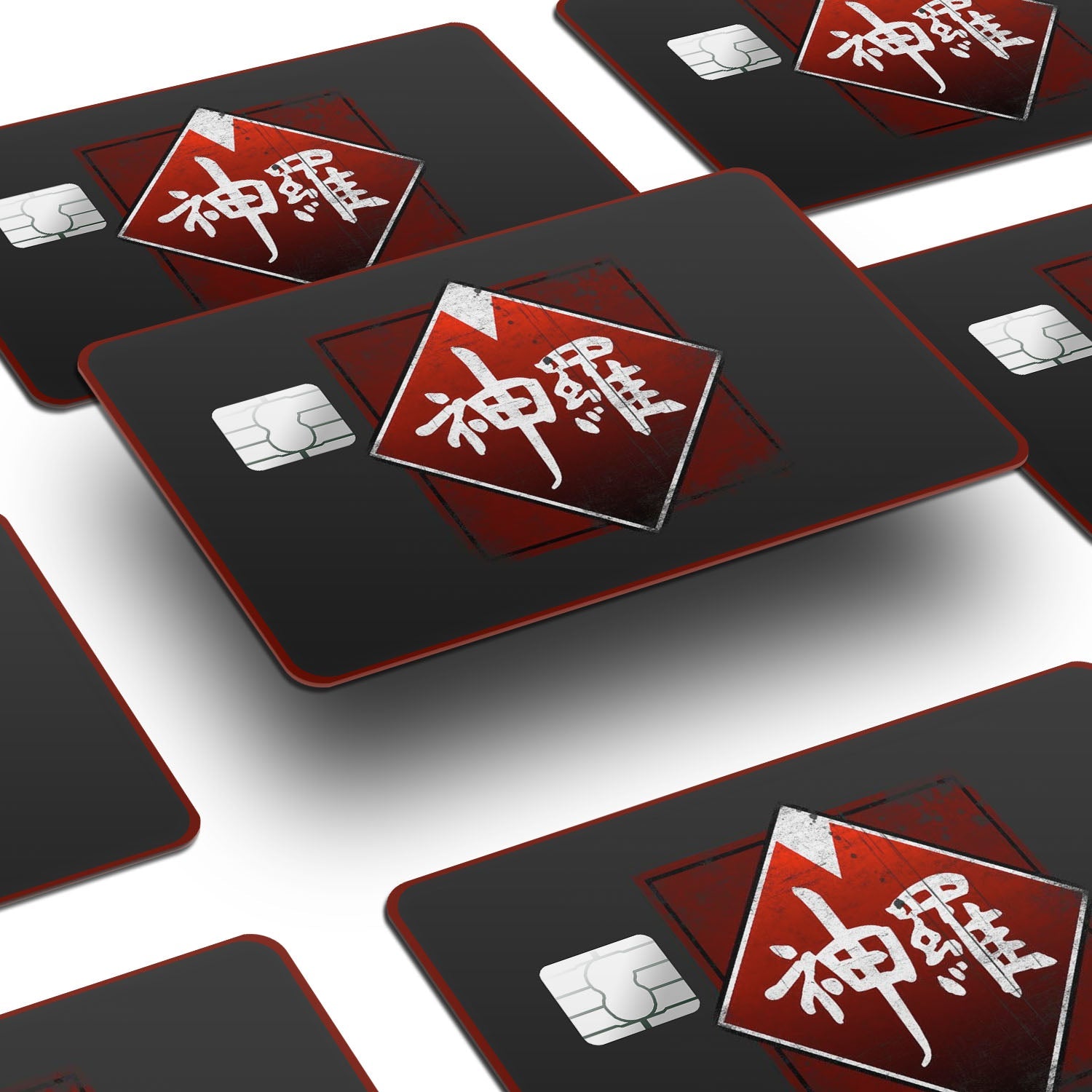 Flex Designs Credit Card Final Fantasy Shinra Logo Window Skins - Anime Final Fantasy Credit Card & Debit Card Skin