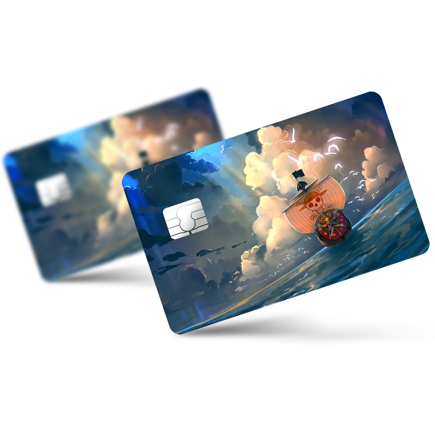 Flex Designs Credit Card One Piece A Thousand Sunny Full Skins - Anime One Piece Credit Card & Debit Card Skin