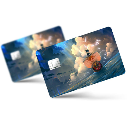 Flex Designs Credit Card One Piece A Thousand Sunny Full Skins - Anime One Piece Credit Card & Debit Card Skin