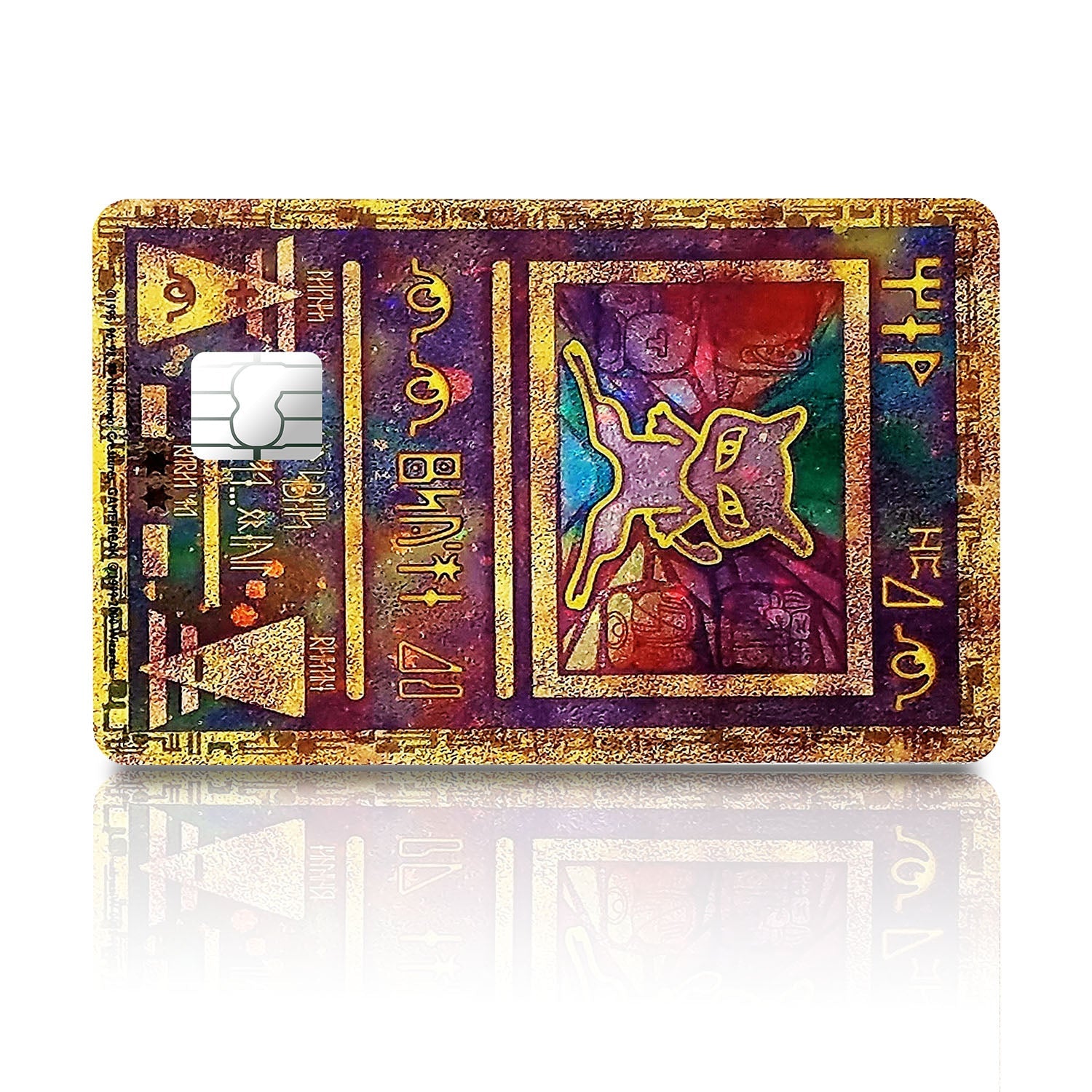 Flex Designs Credit Card Pokemon Ancient Mew Card Full Skins - Anime Pokemon Credit Card & Debit Card Skin