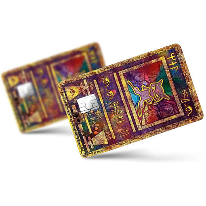 Flex Designs Credit Card Pokemon Ancient Mew Card Full Skins - Anime Pokemon Credit Card & Debit Card Skin