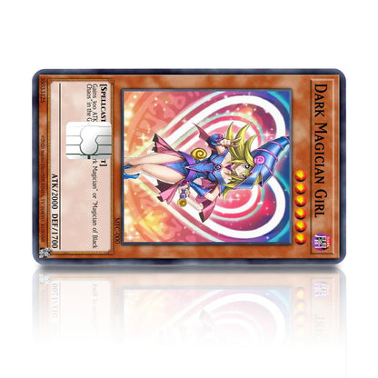 Flex Designs Credit Card Yugioh Girl Dark Magician Full Skins - Anime Yu-Gi-Oh Credit Card & Debit Card Skin