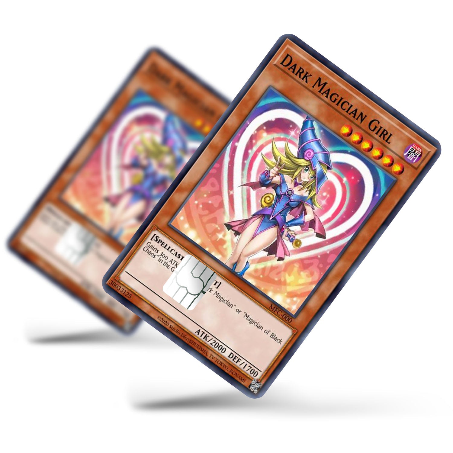 Flex Designs Credit Card Yugioh Girl Dark Magician Full Skins - Anime Yu-Gi-Oh Credit Card & Debit Card Skin