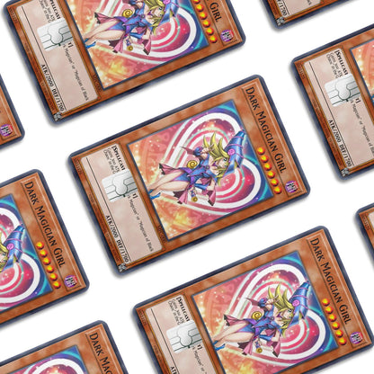 Flex Designs Credit Card Yugioh Girl Dark Magician Window Skins - Anime Yu-Gi-Oh Credit Card & Debit Card Skin