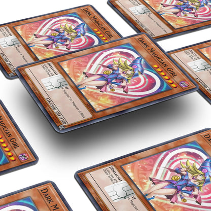 Flex Designs Credit Card Yugioh Girl Dark Magician Window Skins - Anime Yu-Gi-Oh Credit Card & Debit Card Skin