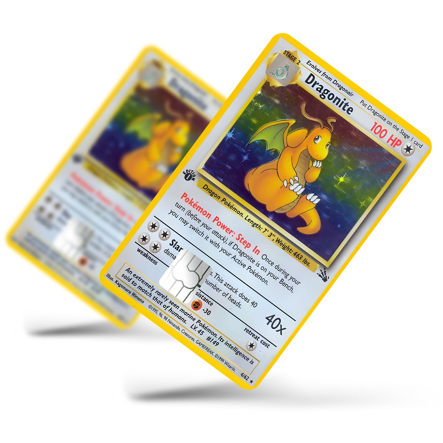 Flex Designs Credit Card Pokemon Dragonite Card Full Skins - Anime Pokemon Credit Card & Debit Card Skin