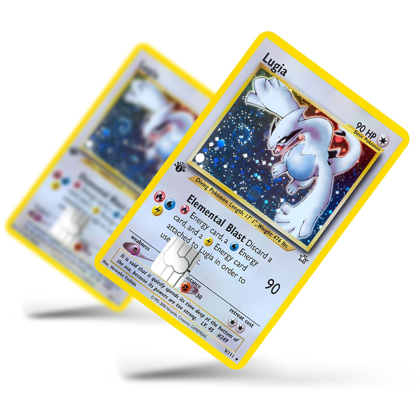 Flex Designs Credit Card Pokemon Lugia Card Full Skins - Anime Pokemon Credit Card & Debit Card Skin