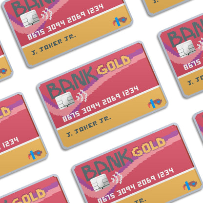 Flex Designs Credit Card Balatro Credit Card Joker Window Skins - Gaming Balatro Credit Card & Debit Card Skin