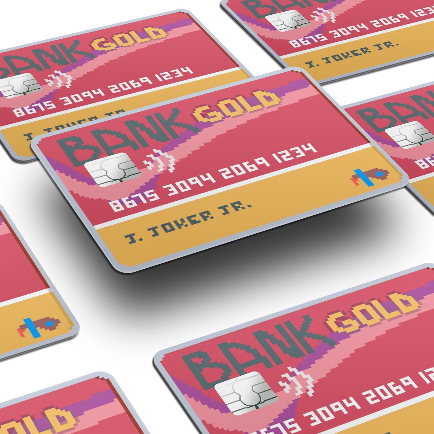 Flex Designs Credit Card Balatro Credit Card Joker Window Skins - Gaming Balatro Credit Card & Debit Card Skin