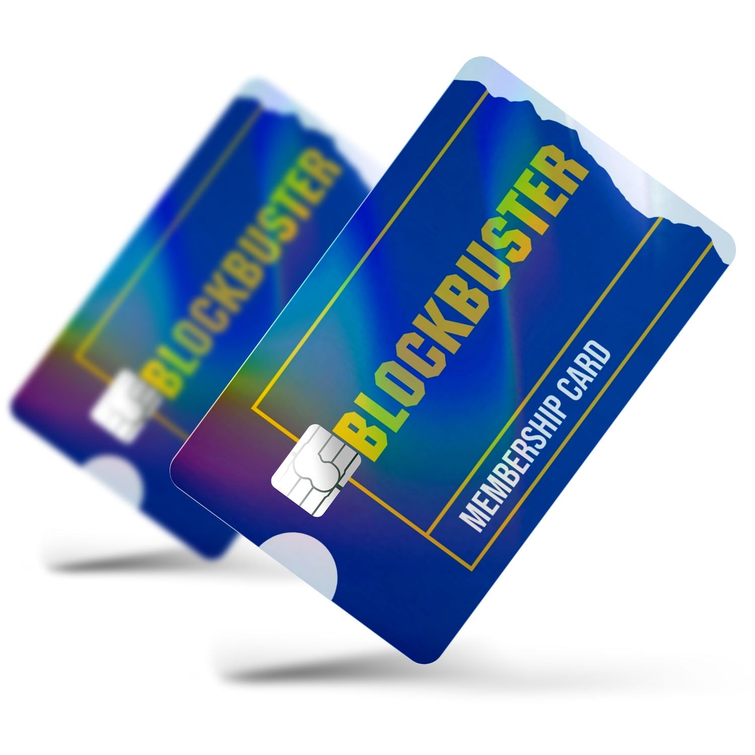 Flex Designs Holographic Credit Card Blockbuster Full Skins - Meme  Holographic Credit Card & Debit Card Skin