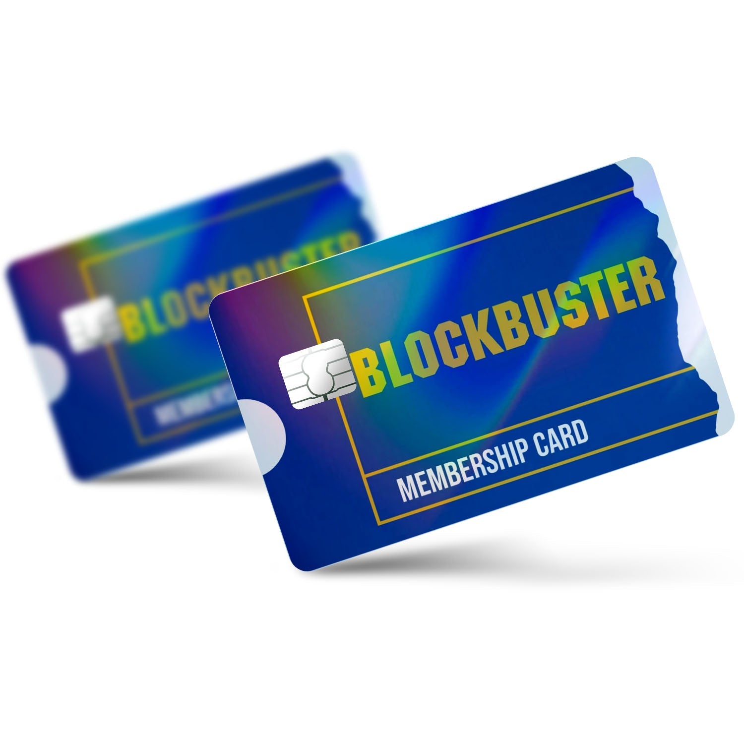 Flex Designs Holographic Credit Card Blockbuster Full Skins - Meme  Holographic Credit Card & Debit Card Skin