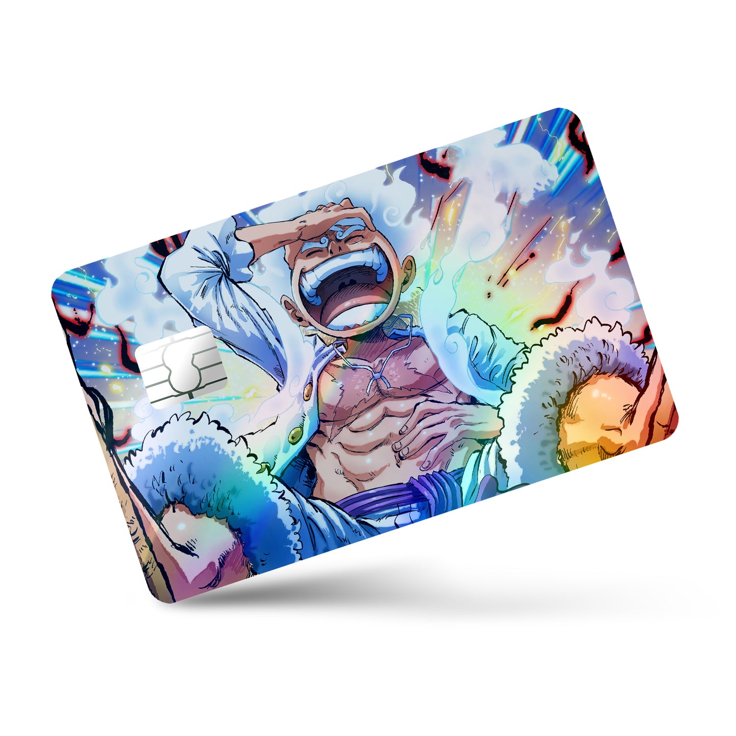 One Piece Monkey D Luffy Holographic Bundle Credit Card & Debit Card Skin