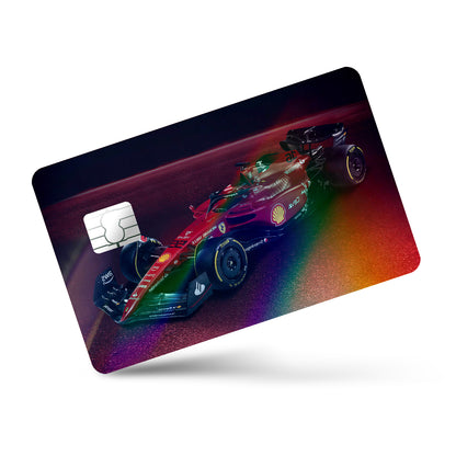 Formula One Cars Holographic Bundle Credit Card & Debit Card Skin