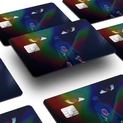 Flex Designs Holographic Credit Card Itachi Tsukuyomi Window Skins - Anime Naruto Holographic Credit Card & Debit Card Skin