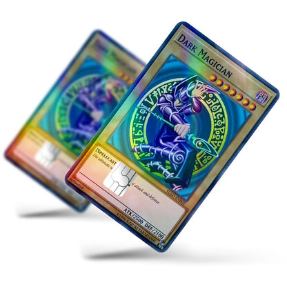 Yugioh Dark Magician Holographic Credit Card Holographic Credit Card & Debit Card Skin – Flex Design Store