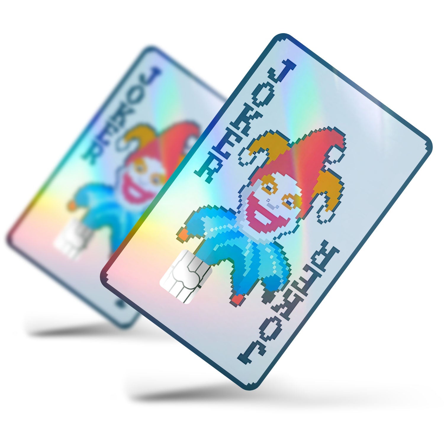 Flex Designs Holographic Credit Card Balatro Joker Full Skins - Gaming Balatro Holographic Credit Card & Debit Card Skin