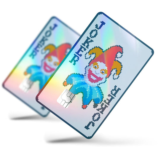Flex Designs Holographic Credit Card Balatro Joker Full Skins - Gaming Balatro Holographic Credit Card & Debit Card Skin