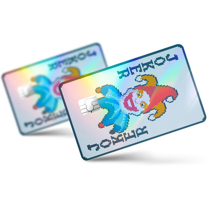 Flex Designs Holographic Credit Card Balatro Joker Full Skins - Gaming Balatro Holographic Credit Card & Debit Card Skin