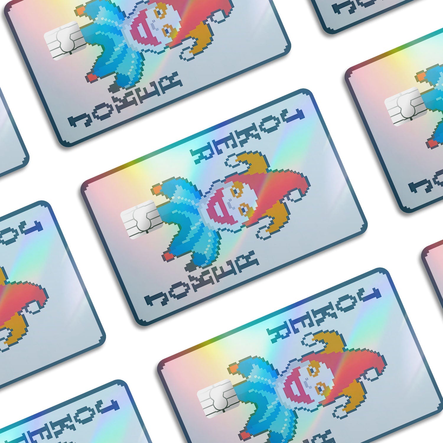 Flex Designs Holographic Credit Card Balatro Joker Window Skins - Gaming Balatro Holographic Credit Card & Debit Card Skin
