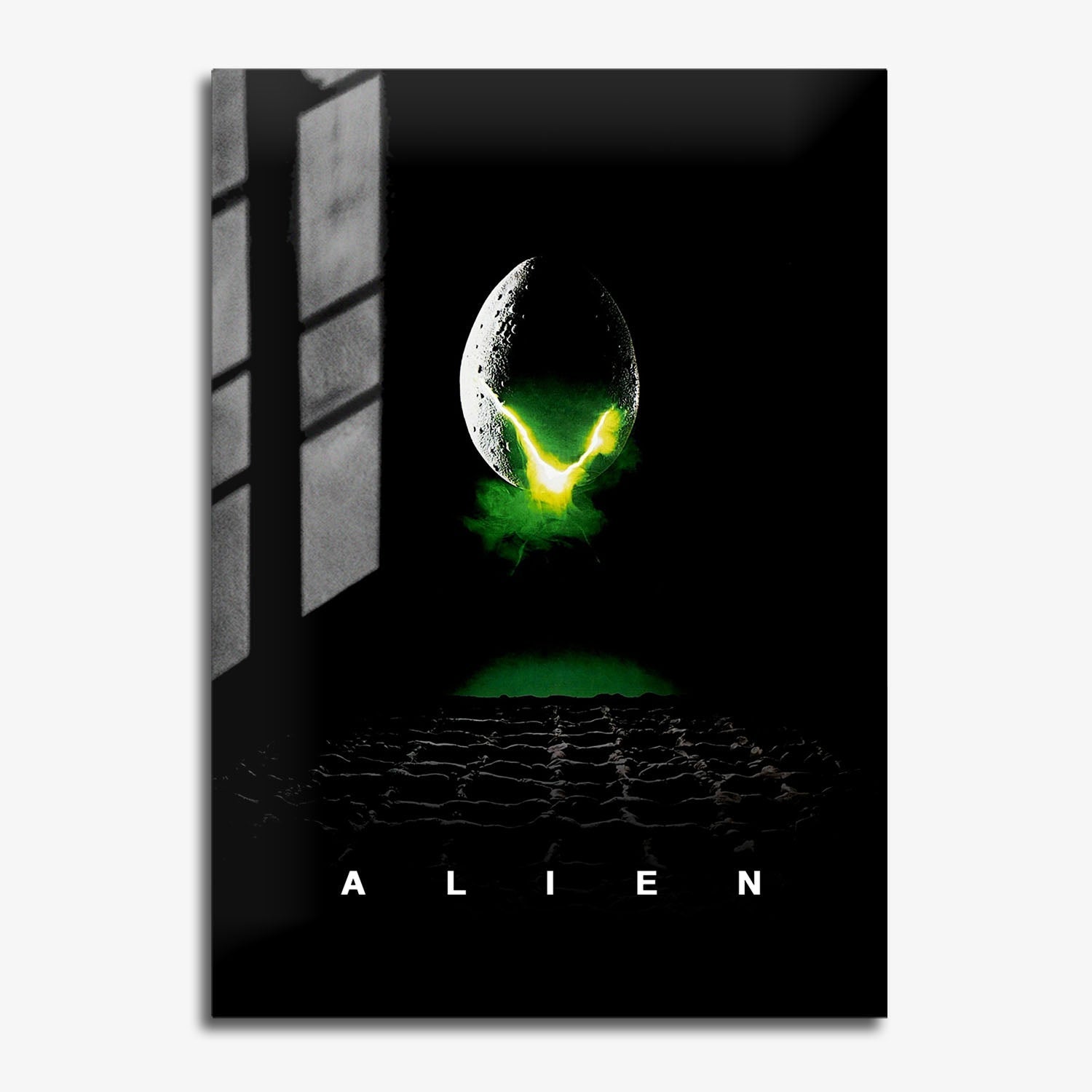 Flex Designs Metal Poster Alien 11 x 17" Home Goods - Movie 1979 Movie Metal Poster