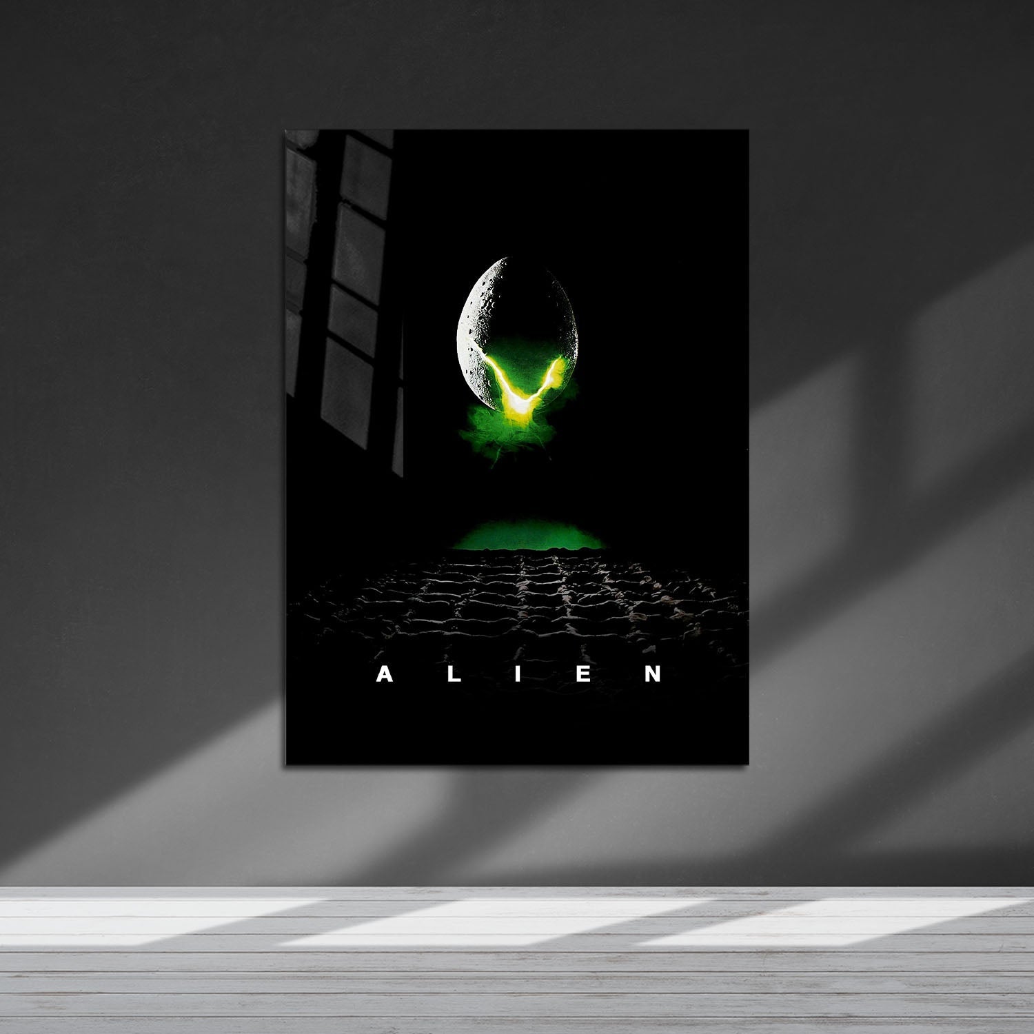 Flex Designs Metal Poster Alien 5 x 7" Home Goods - Movie 1979 Movie Metal Poster