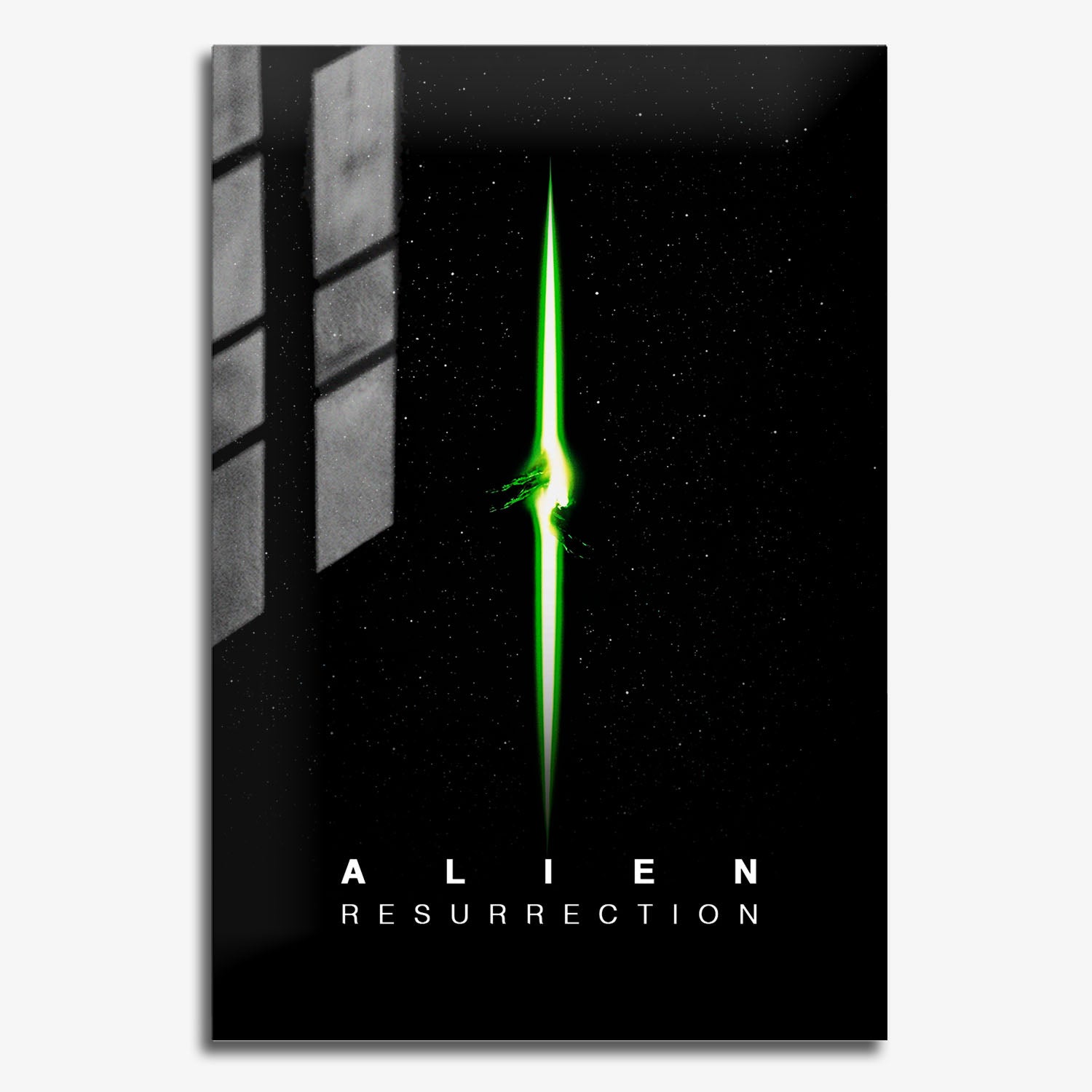 Flex Designs Metal Poster Alien Resurrection 11 x 17" Home Goods - Movie 1997 Movie Metal Poster
