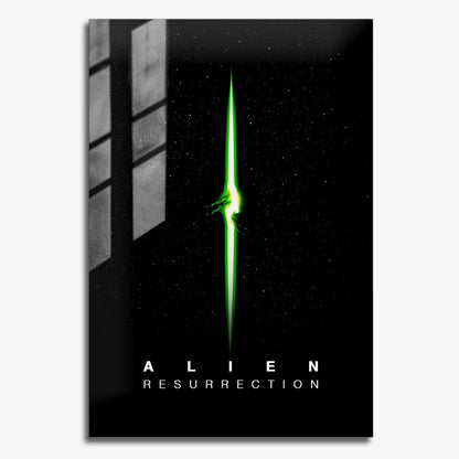 Flex Designs Metal Poster Alien Resurrection 11 x 17" Home Goods - Movie 1997 Movie Metal Poster