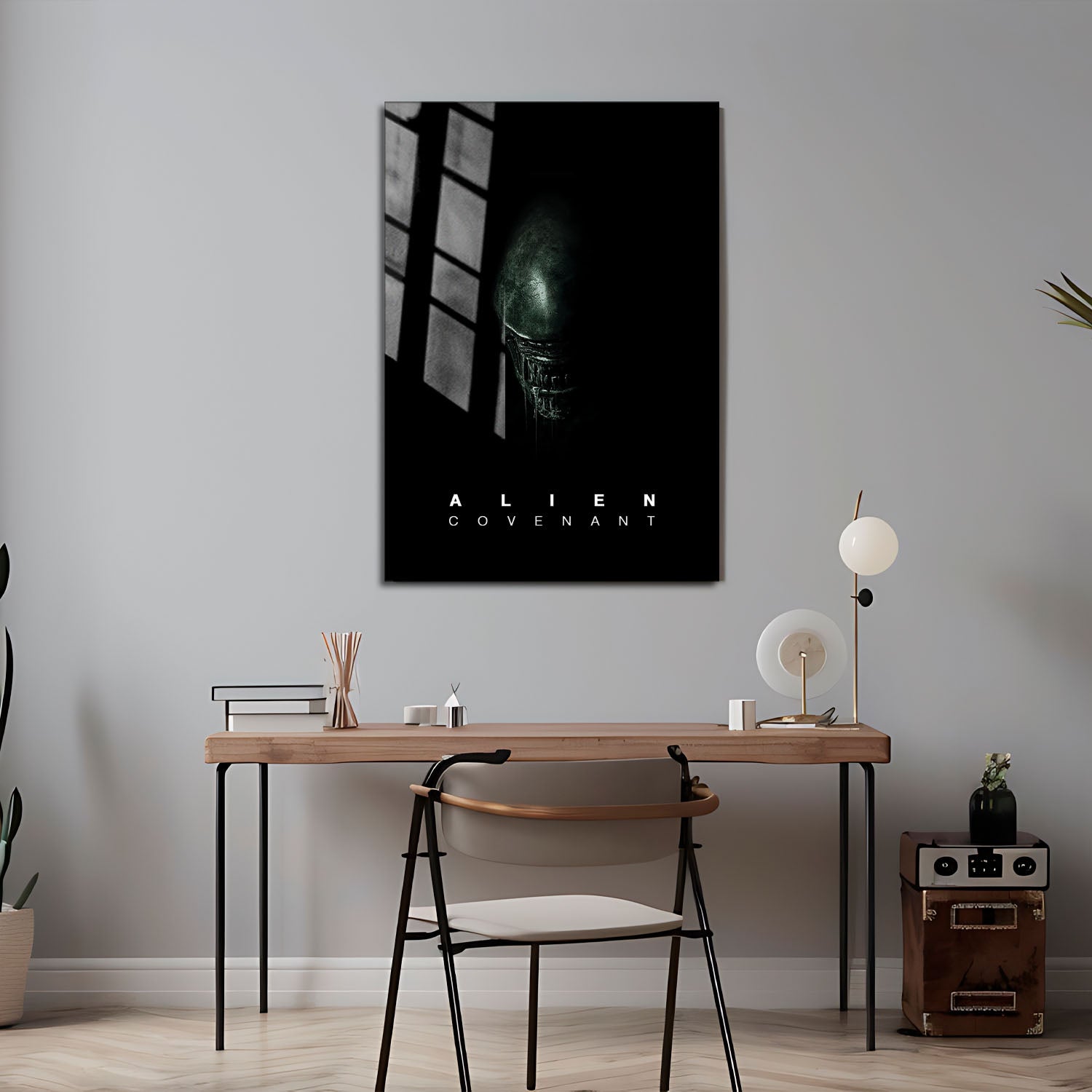 Flex Designs Metal Poster Alien Covenant 24 x 36" Home Goods - Movie 2017 Movie Metal Poster