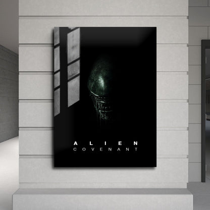 Flex Designs Metal Poster Alien Covenant 24 x 36" Home Goods - Movie 2017 Movie Metal Poster
