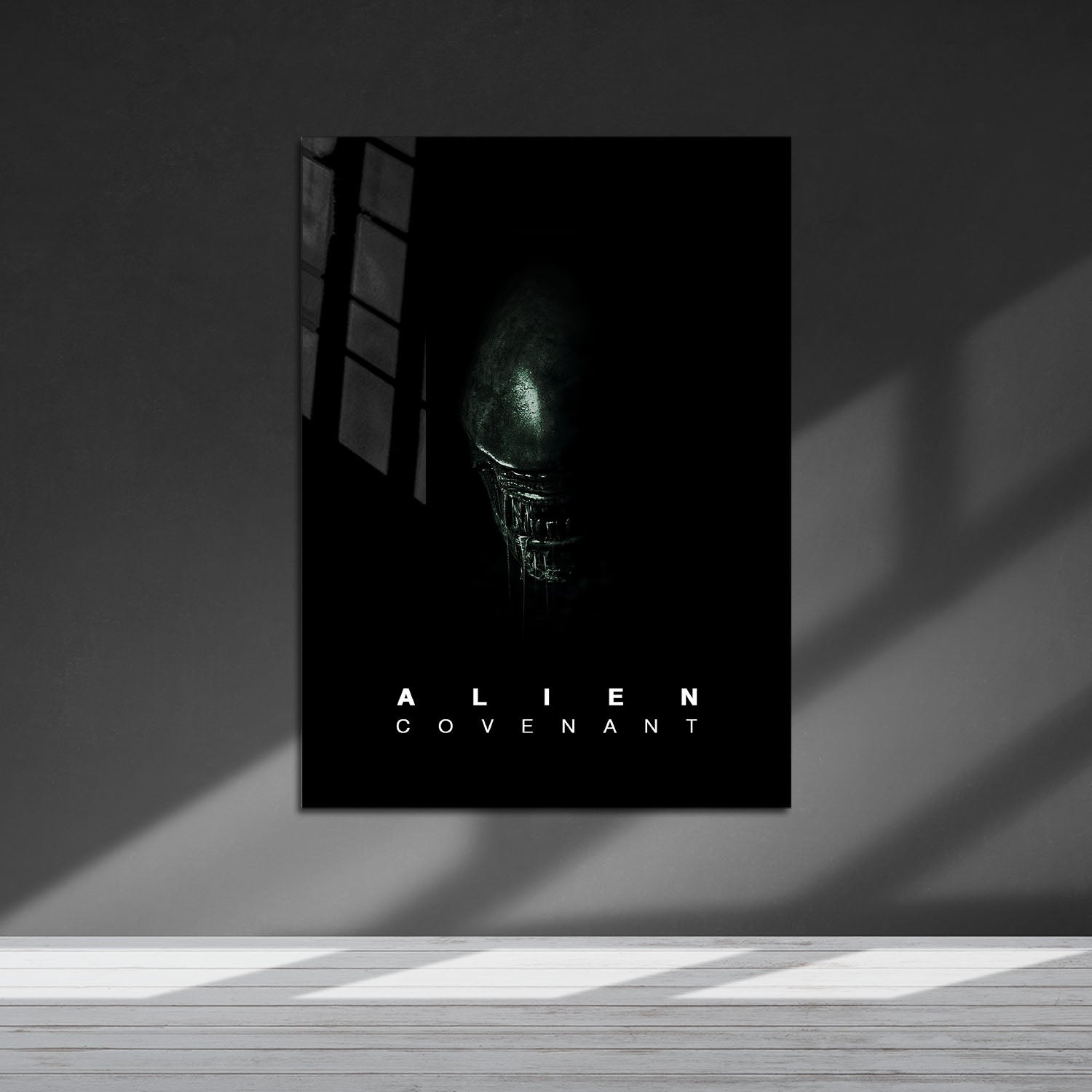 Flex Designs Metal Poster Alien Covenant 5 x 7" Home Goods - Movie 2017 Movie Metal Poster