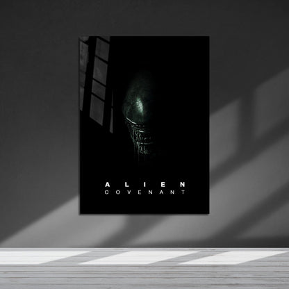 Flex Designs Metal Poster Alien Covenant 5 x 7" Home Goods - Movie 2017 Movie Metal Poster