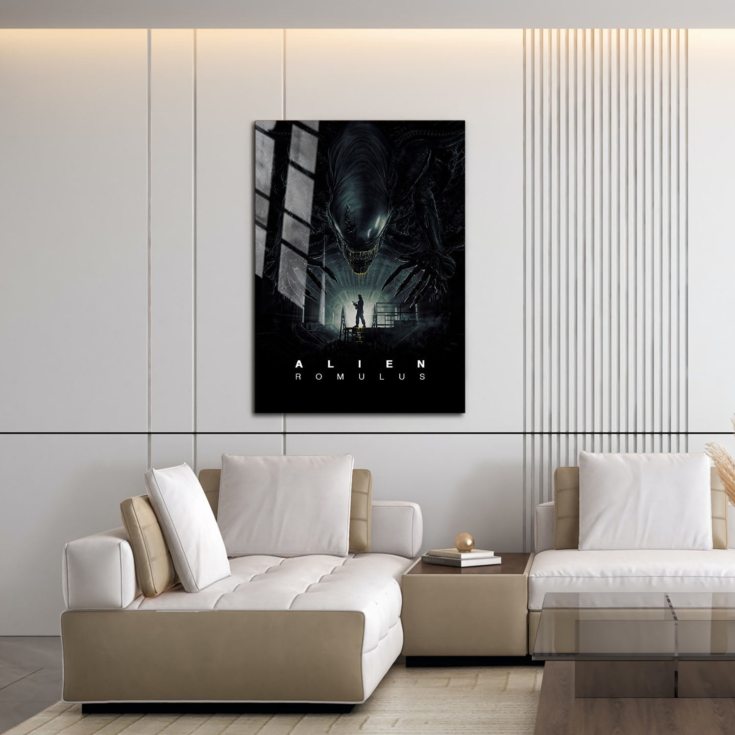 Flex Designs Metal Poster Alien Romulus 16 x 24" Home Goods - Movie 2024 Movie Metal Poster
