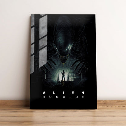 Alien Romulus Movie Metal Poster