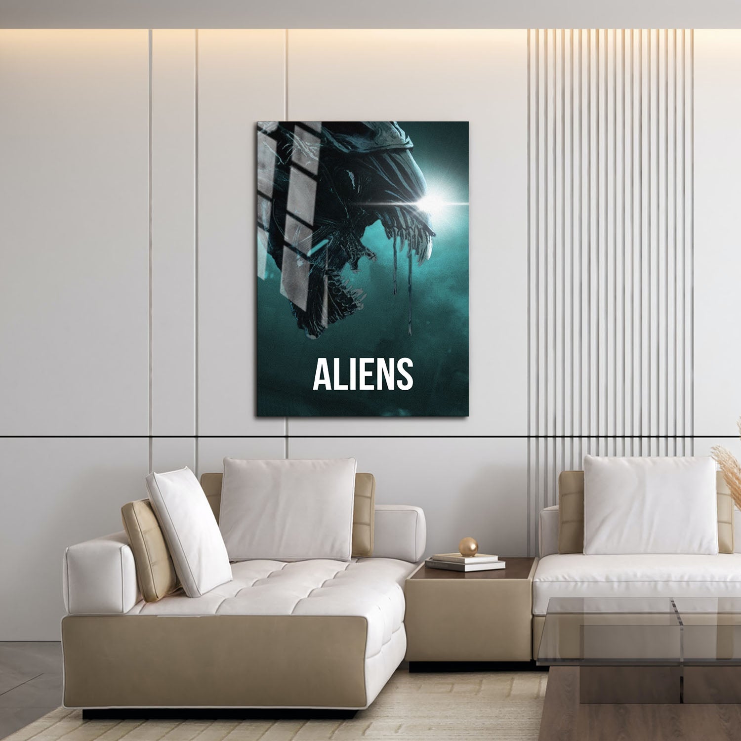 Flex Designs Metal Poster Aliens Classic 16 x 24" Home Goods - Movie 1986 Movie Metal Poster