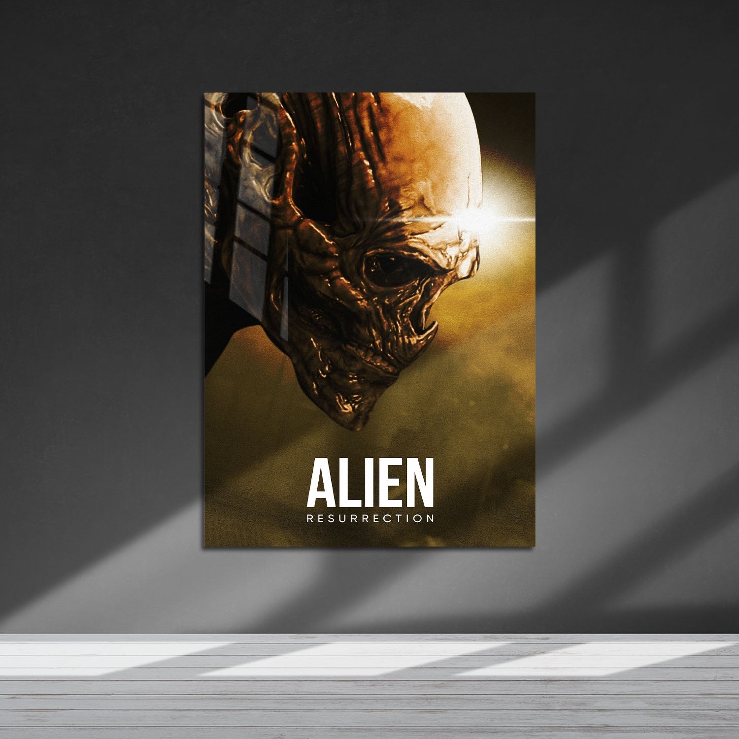 Alien Resurrection Classic Metal Poster Movie Metal Poster – Flex