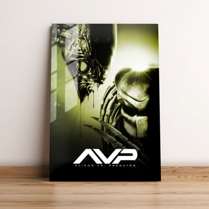 AVP Alien vs Predator Classic Movie Metal Poster
