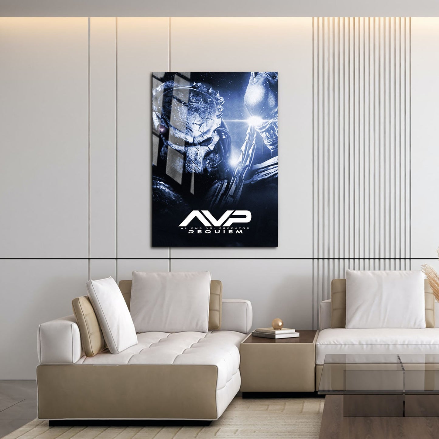 Flex Designs Metal Poster Aliens vs Predator Requiem Classic 16 x 24" Home Goods - Movie 2007 Movie Metal Poster