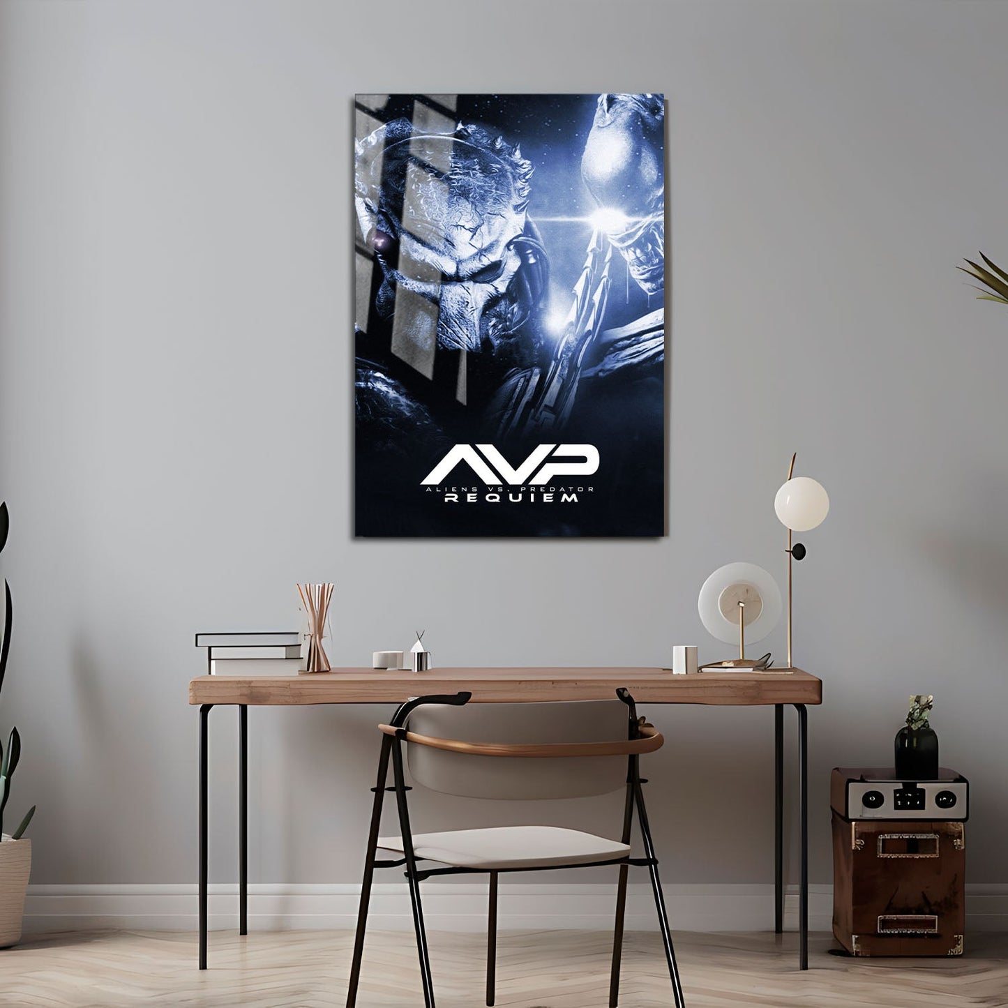 Flex Designs Metal Poster Aliens vs Predator Requiem Classic 24 x 36" Home Goods - Movie 2007 Movie Metal Poster