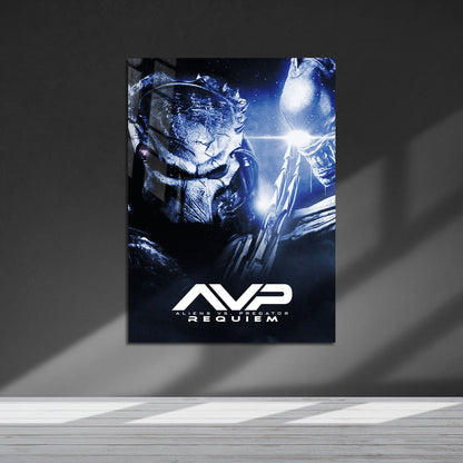 Flex Designs Metal Poster Aliens vs Predator Requiem Classic 5 x 7" Home Goods - Movie 2007 Movie Metal Poster