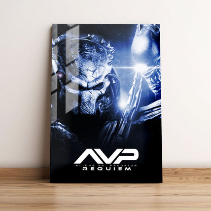 Aliens vs Predator Requiem Classic Movie Metal Poster