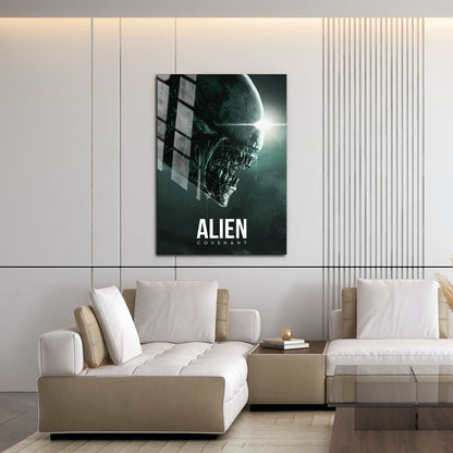 Flex Designs Metal Poster Alien Covenant Classic 16 x 24" Home Goods - Movie 2017 Movie Metal Poster