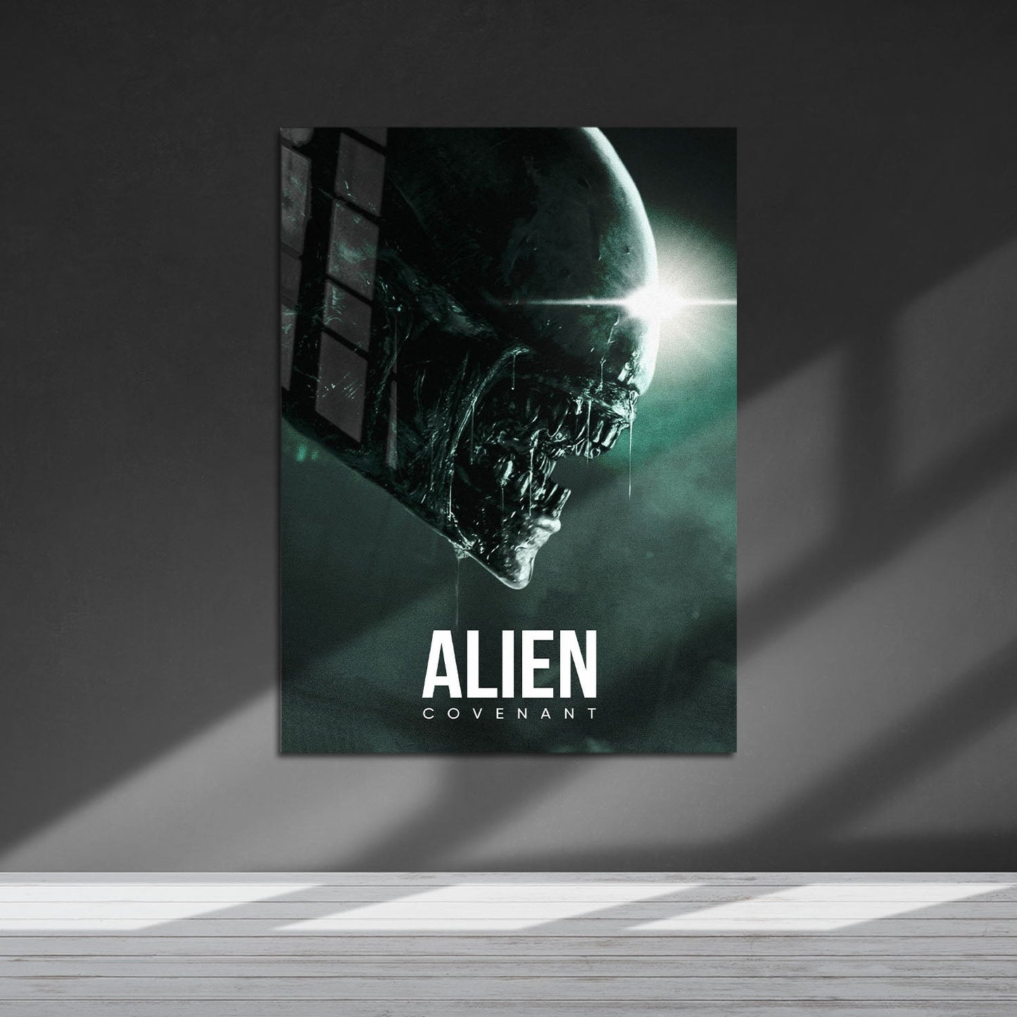 Flex Designs Metal Poster Alien Covenant Classic 5 x 7" Home Goods - Movie 2017 Movie Metal Poster