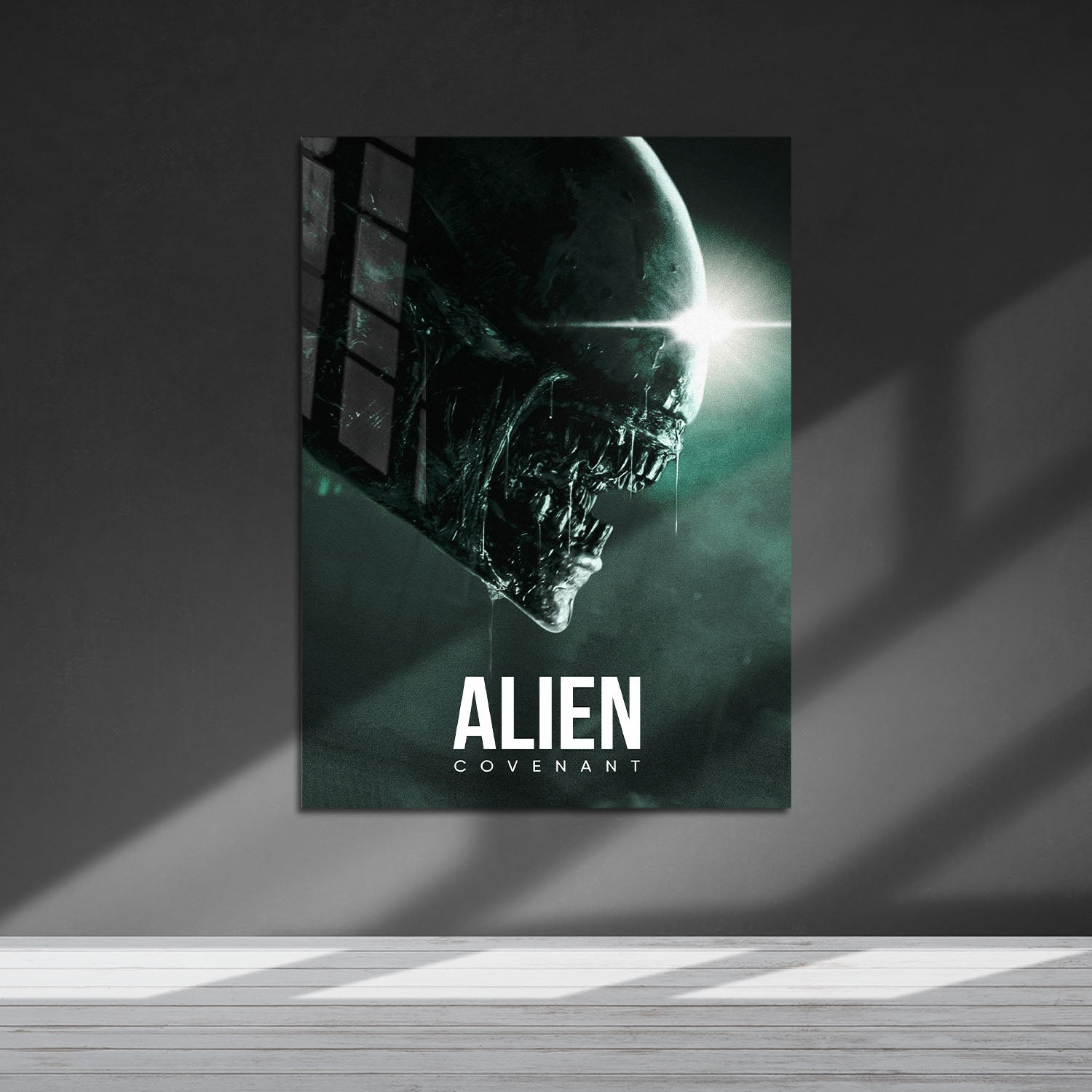 Flex Designs Metal Poster Alien Covenant Classic 5 x 7" Home Goods - Movie 2017 Movie Metal Poster
