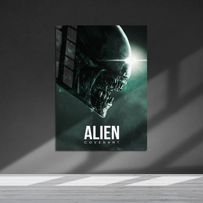 Flex Designs Metal Poster Alien Covenant Classic 5 x 7" Home Goods - Movie 2017 Movie Metal Poster