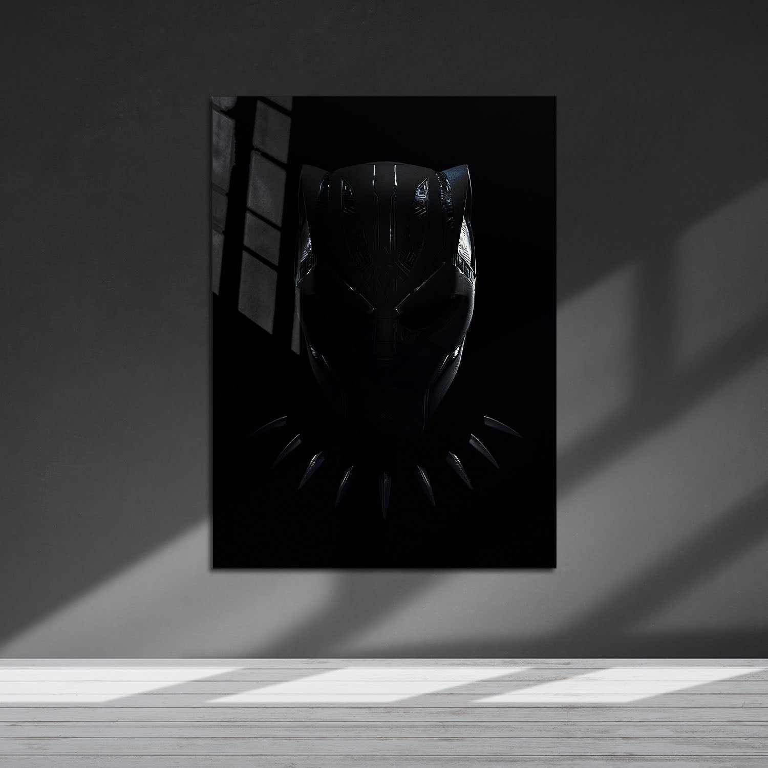 Flex Designs Metal Poster Black Panther - Wakanda Forever Key Art 5 x 7" Home Goods - Movie 2022 Movie Metal Poster