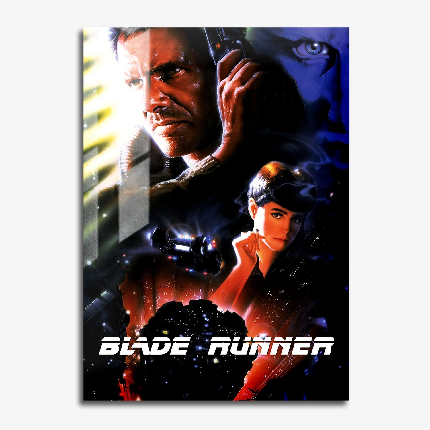Flex Designs Metal Poster Blade Runner 11 x 17" Home Goods - Movie 1982 Movie Metal Poster